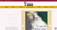 Desktop Screenshot of messianicliterature.org
